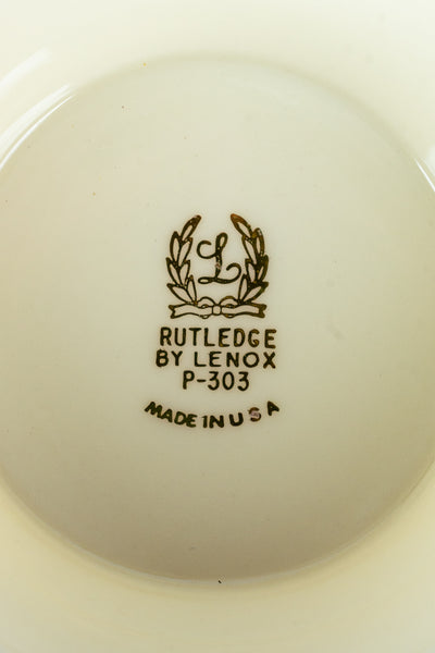 Vintage Lenox "Rutledge" China - 6-Piece Service for 6
