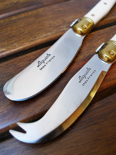 Laguiole Cheese Knife & Spreader Set