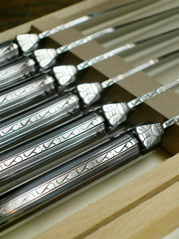 Laguiole Steak Knives, Stainless Steel - Set of 6